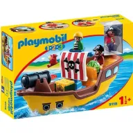 ספינת פיראטים - ערכה לגיל הרך Playmobil 1.2.3 9118 