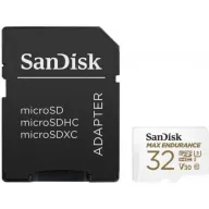 כרטיס זיכרון SanDisk Max Endurance Micro SDHC - דגם SDSQQVR-032G-GN6IA - נפח 32GB