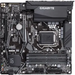 image #1 of לוח אם Gigabyte Z490M LGA1200, Intel Z490, DDR4, 2xPCI-E, DVI, HDMI, DP