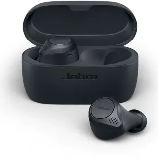 image #0 of אוזניות Bluetooth אלחוטיות עם מיקרופון Jabra Elite Active 75t True Wireless Earbuds צבע אפור כהה