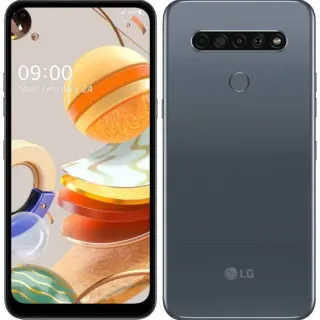 image #0 of טלפון סלולרי LG K61 128GB LM-Q630EAW - צבע טיטניום - שנתיים אחריות יבואן רשמי על ידי רונלייט