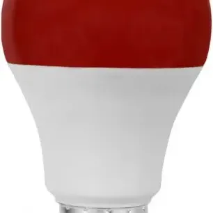image #0 of נורת LED ליבון NISKO 9W E27 A60 - צבע אדום