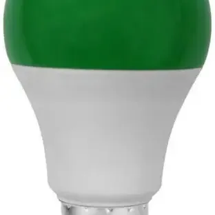 image #0 of נורת LED ליבון NISKO 9W E27 A60 - צבע ירוק