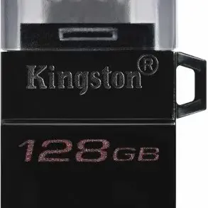 image #0 of זכרון נייד Kingston DataTraveler microDuo 3.0 G2 128GB microUSB / USB Type-A DTDUO3G2/128GB