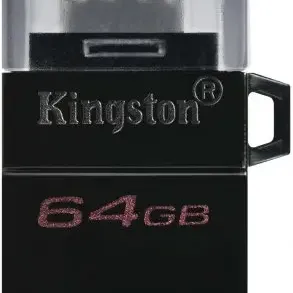 image #0 of זכרון נייד Kingston DataTraveler microDuo 3.0 G2 64GB microUSB / USB Type-A DTDUO3G2/64GB