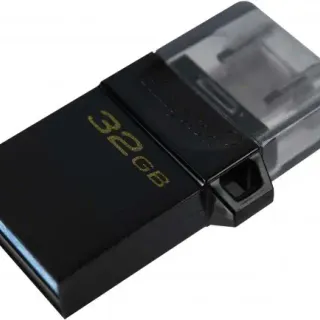 image #1 of זכרון נייד Kingston DataTraveler microDuo 3.0 G2 32GB microUSB / USB Type-A DTDUO3G2/32GB