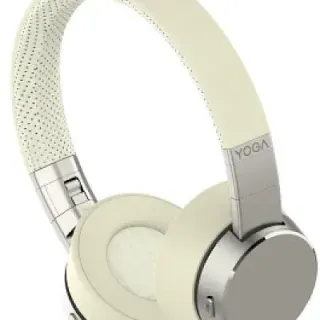 image #0 of אוזניות קשת On-Ear אלחוטיות Lenovo Yoga Bluetooth - צבע שמנת