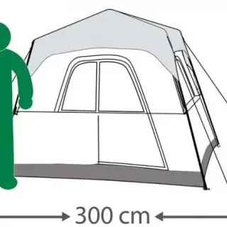 image #8 of אוהל משפחתי ל-6 אנשים GoNature Rapid Cabin