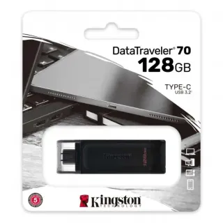 image #6 of זכרון נייד Kingston DataTraveler 70 128GB USB-C 3.2