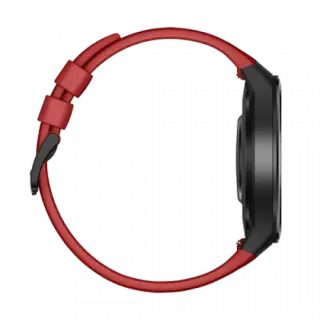 image #2 of שעון חכם Huawei Watch GT2e - צבע שעון: Lava Red - צבע רצועה: Red & Black TPU