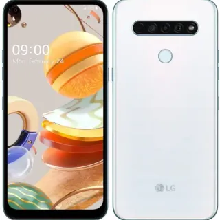 image #0 of טלפון סלולרי LG K61 128GB LM-Q630EAW - צבע לבן - שנתיים אחריות יבואן רשמי על ידי רונלייט