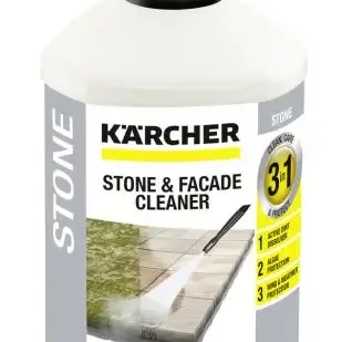 image #0 of נוזל ניקוי לאבן וריצוף 1 ליטר - Karcher Stone & Paving למכונות שטיפה בלחץ Karcher