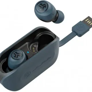 image #4 of אוזניות תוך אוזן אלחוטיות JLab JBuds Air True Wireless - צבע שחור / כחול