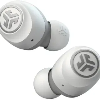 image #3 of אוזניות תוך אוזן אלחוטיות JLab JBuds Air True Wireless - צבע אפור / לבן