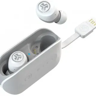 image #4 of אוזניות תוך אוזן אלחוטיות JLab JBuds Air True Wireless - צבע אפור / לבן
