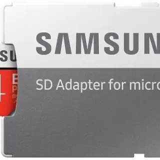 image #1 of כרטיס זיכרון Samsung EVO Plus Micro SDXC UHS-I MB-MC64HA - נפח 64GB - עם מתאם ל-SD