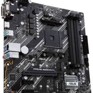 image #2 of לוח אם Asus PRIME B550M-K AM4, AMD B550, DDR4, PCI-E, VGA, DVI, HDMI
