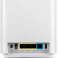image #3 of ראוטר (2 יחידות) Asus ZenWIFI XT8 AX6600 802.11ax Tri-Band Mesh Wireless WiFi 6 6600Mbps - צבע לבן