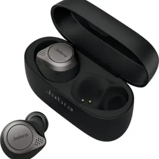 image #3 of אוזניות Bluetooth אלחוטיות True Wireless עם קייס טעינה אלחוטי Jabra Elite 75t צבע שחור / טיטניום