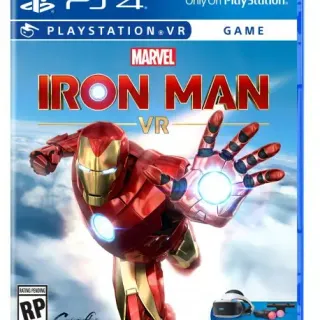 image #10 of מארז משחק + זוג בקרי תנועה לפלייסטיישן 4 - Marvel Iron-Man VR