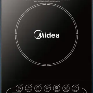 image #0 of כיריים אינדוקציה מוקד בישול אחד Midea C16-SKY1608 - צבע שחור