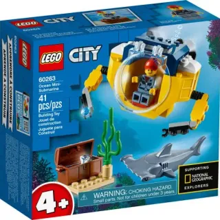 image #0 of צוללת אוקיינוס קטנה 60263 LEGO City