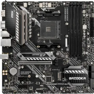 image #2 of לוח אם MSI MAG B550M BAZOOKA AM4, AMD B550, DDR4, PCI-E, HDMI, DP