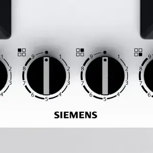 image #6 of כיריים גז 4 להבות בישול Siemens StepFlame EP6A2HB20Y FlameSelect - בגימור זכוכית מחוסמת בצבע לבן - שנה אחריות יבואן רשמי BSH