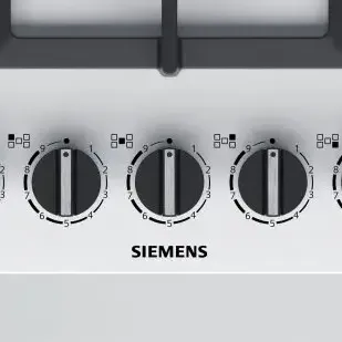 image #4 of כיריים גז 5 להבות בישול Siemens StepFlame EP7A2QB90Y FlameSelect - בגימור זכוכית מחוסמת בצבע לבן - שנה אחריות יבואן רשמי BSH