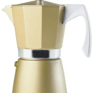 image #0 of מקינטה עם מתאם תכולה ל-3 או 6 כוסות קפה Ibili EVVA - זהב