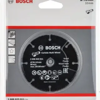 image #1 of דיסק רב שימושי למשחזת ''3  Bosch GWS 12V-76