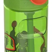 image #3 of בקבוק שתייה לילדים 500 מ''ל Kambukka Lagoon - מפלצת כדורסל - ירוק 