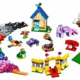 image #9 of קוביות ומשטחים 1504 חלקים 11717 LEGO Classic