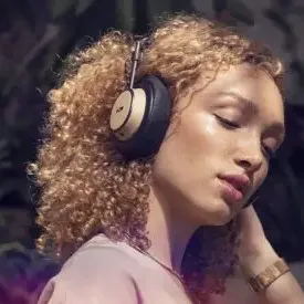 image #4 of אוזניות קשת Over-Ear אלחוטיות Bluetooth עם מיקרופון Marley Exodus - צבע שחור