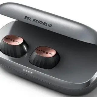 image #2 of אוזניות Bluetooth אלחוטיות Sol Republic Amps Air Wireless עם קייס טעינה אלחוטי - צבע זהב