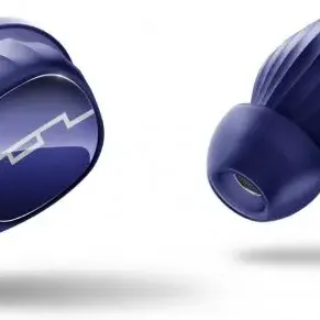 image #0 of אוזניות Bluetooth אלחוטיות Sol Republic Amps Air Wireless עם קייס טעינה אלחוטי - צבע כחול