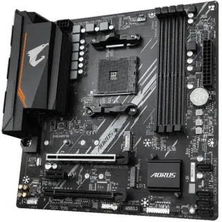 image #1 of לוח אם Gigabyte B550M AORUS ELITE AM4, AMD B550, DDR4, 2xPCI-E, DVI, HDMI