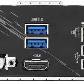 image #2 of לוח אם Gigabyte B550M AORUS ELITE AM4, AMD B550, DDR4, 2xPCI-E, DVI, HDMI