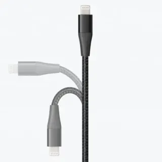 image #1 of כבל סנכרון וטעינה Anker PowerLine II בחיבור USB Type-A לחיבור Lightning באורך 1.8 מטר - צבע שחור