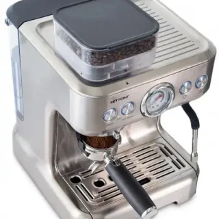 image #6 of מכונת קפה Hot Point Home Barista CM5700A  - צבע נירוסטה