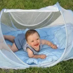image #1 of עריסת תינוק ניידת Bpatent - כחול