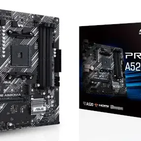 image #0 of לוח אם  ASUS PRIME A520M-A AM4, AMD A520, DDR4, PCI-E, VGA, DVI, HDMI