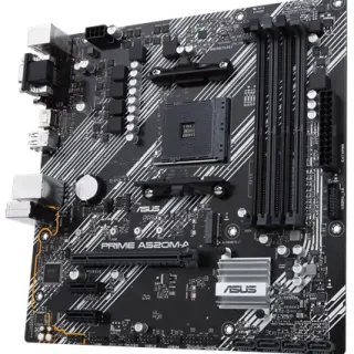 image #1 of לוח אם  ASUS PRIME A520M-A AM4, AMD A520, DDR4, PCI-E, VGA, DVI, HDMI
