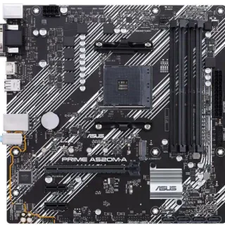 image #4 of לוח אם  ASUS PRIME A520M-A AM4, AMD A520, DDR4, PCI-E, VGA, DVI, HDMI