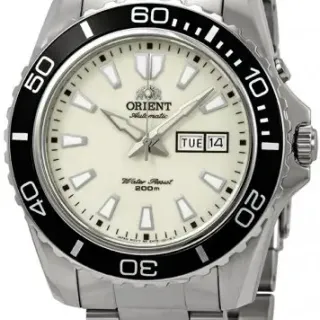 image #0 of שעון יד אנלוגי אוטומטי לגברים Orient Mako XL Diving FEM75005R9 - צבע כסוף