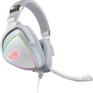 image #1 of אוזניות לגיימרים Asus Delta RGB Quad-Dac - צבע לבן