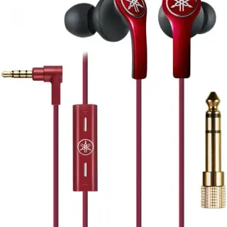 image #1 of אוזניות תוך-אוזן עם מיקרופון Yamaha EPH-M200 - צבע אדום