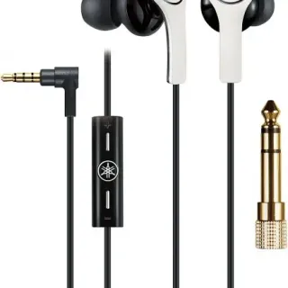 image #0 of אוזניות תוך-אוזן עם מיקרופון Yamaha EPH-M100 - צבע לבן