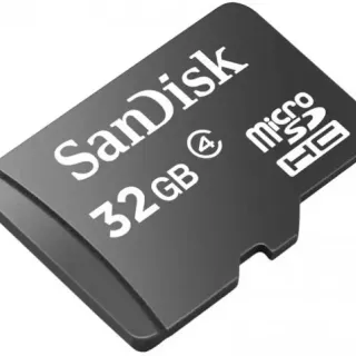 image #1 of כרטיס זכרון SanDisk Micro SDHC SDSDQM-032G - נפח 32GB