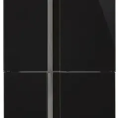 image #0 of מקרר 4 דלתות מקפיא תחתון אינוורטר 615 ליטר Sharp SJ-FS87V - זכוכית שחורה
